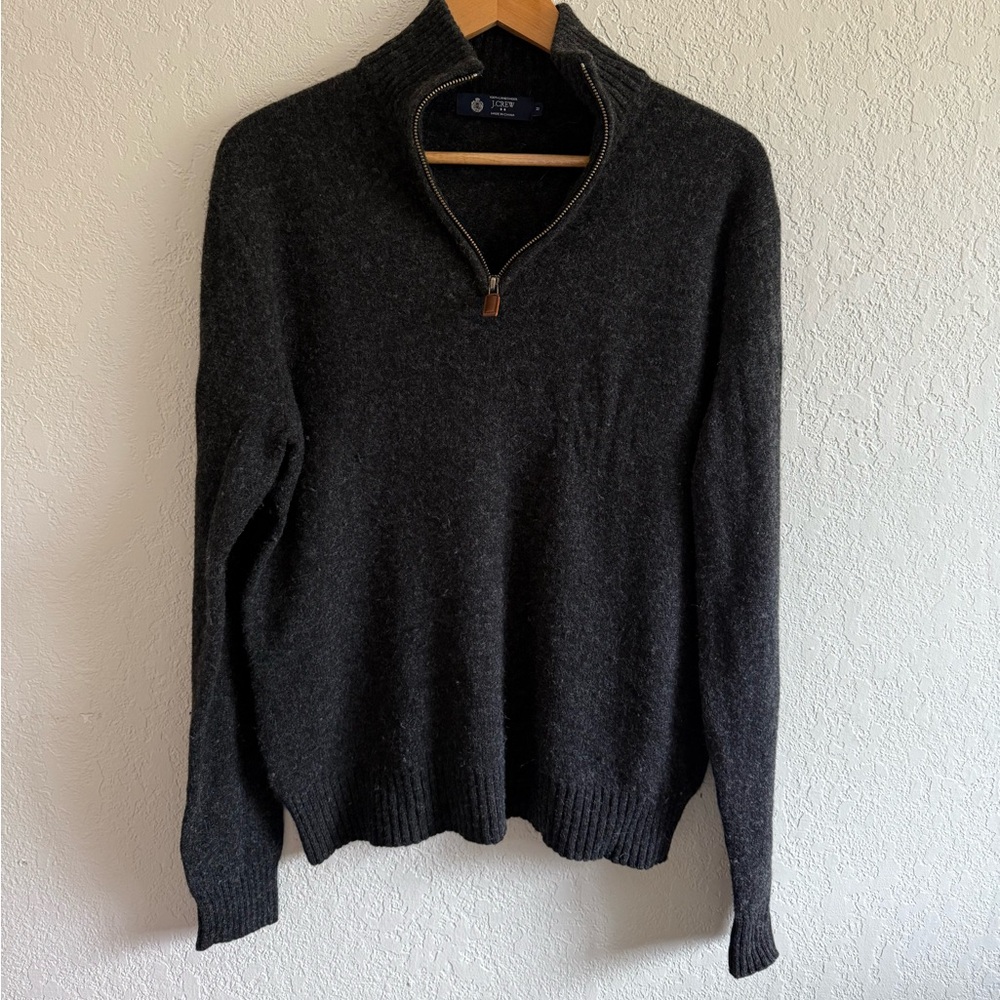J. Crew Charcoal Wool pullover